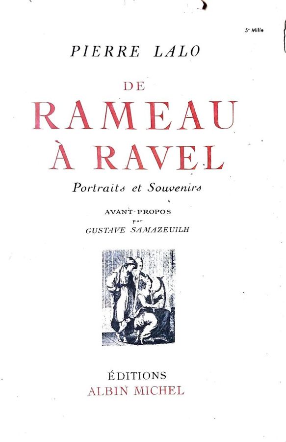 Boekomslag van De Rameau à Ravel
