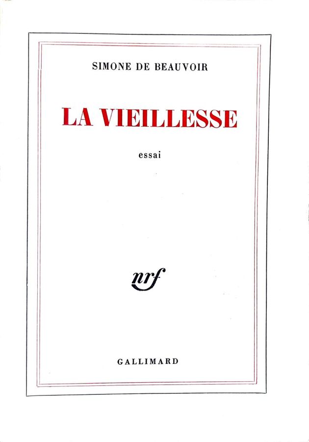 Boekomslag van La vieillesse
