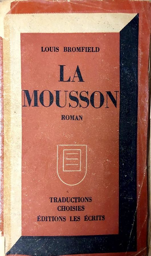 Boekomslag van La mousson