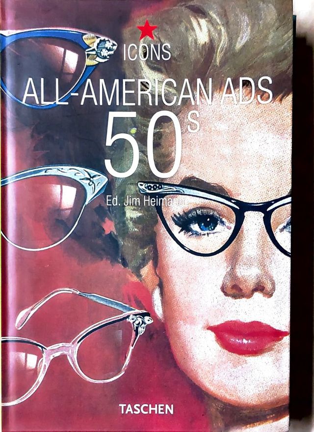 Boekomslag van All-American Ads 50s
