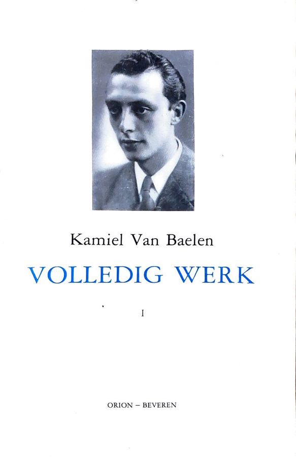Boekomslag van Volledig werk I