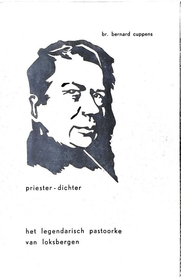 Boekomslag van Priester-dichter August Cuppens — het legendarisch pastoorke van Loksbergen