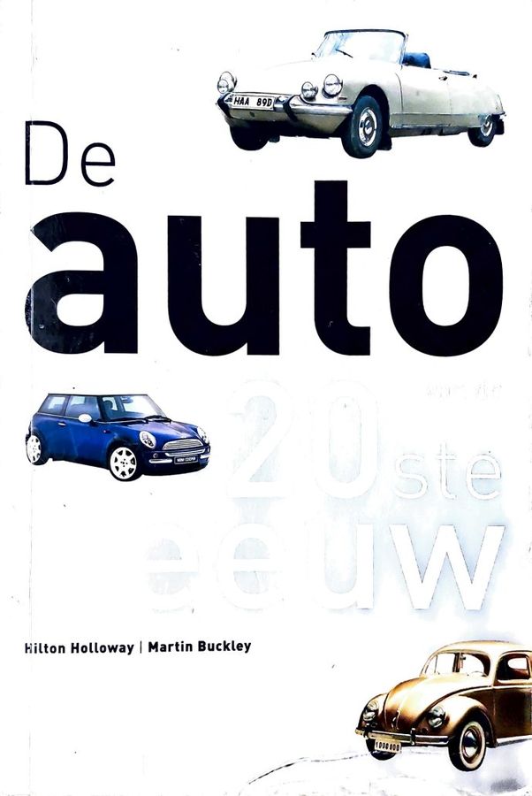 Boekomslag van De auto van de 20ste eeuw